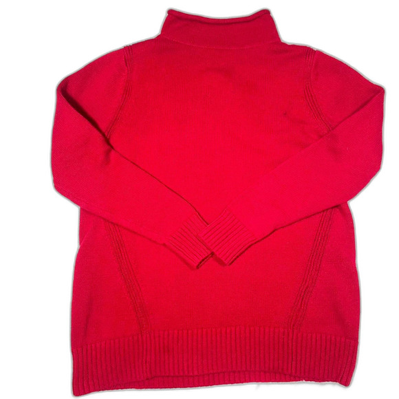 Karen Scott Sweaters - Karen-scott Women's‎ Red Turtle Neck